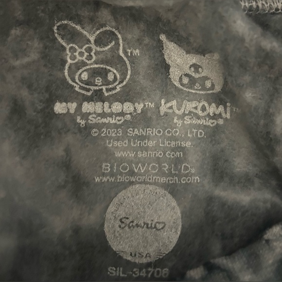 Sanrio Kuromi Heart Tie-Dye Women's Crewneck Size Large - Picture 5 of 6